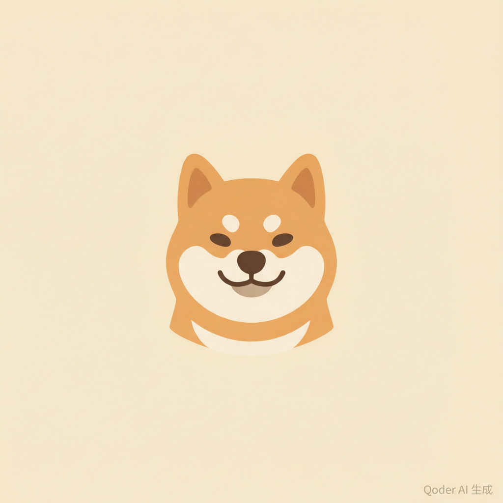 Embroidered Hanging Charm - Shiba Inu