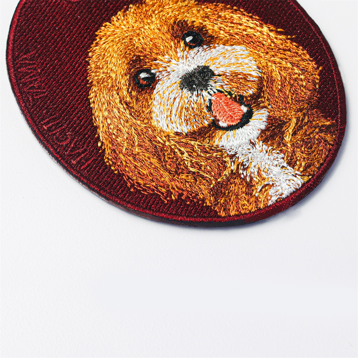 Double-sided Cocker Spaniel embroidered pet charm Detailed keyring by HACHI TAMA