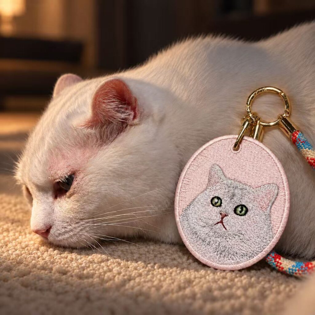 Embroidered Pet Charm
